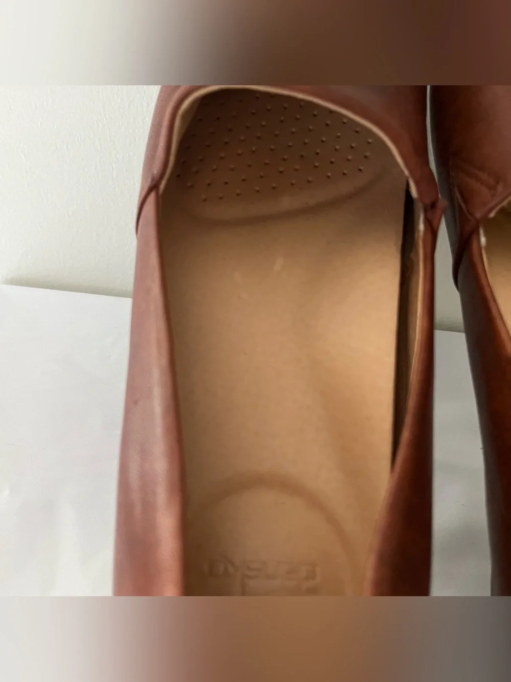 Women’s Dansko Larisa Slip On Flats Cognac EU 41 US 10.5-11 Comfort Shoes